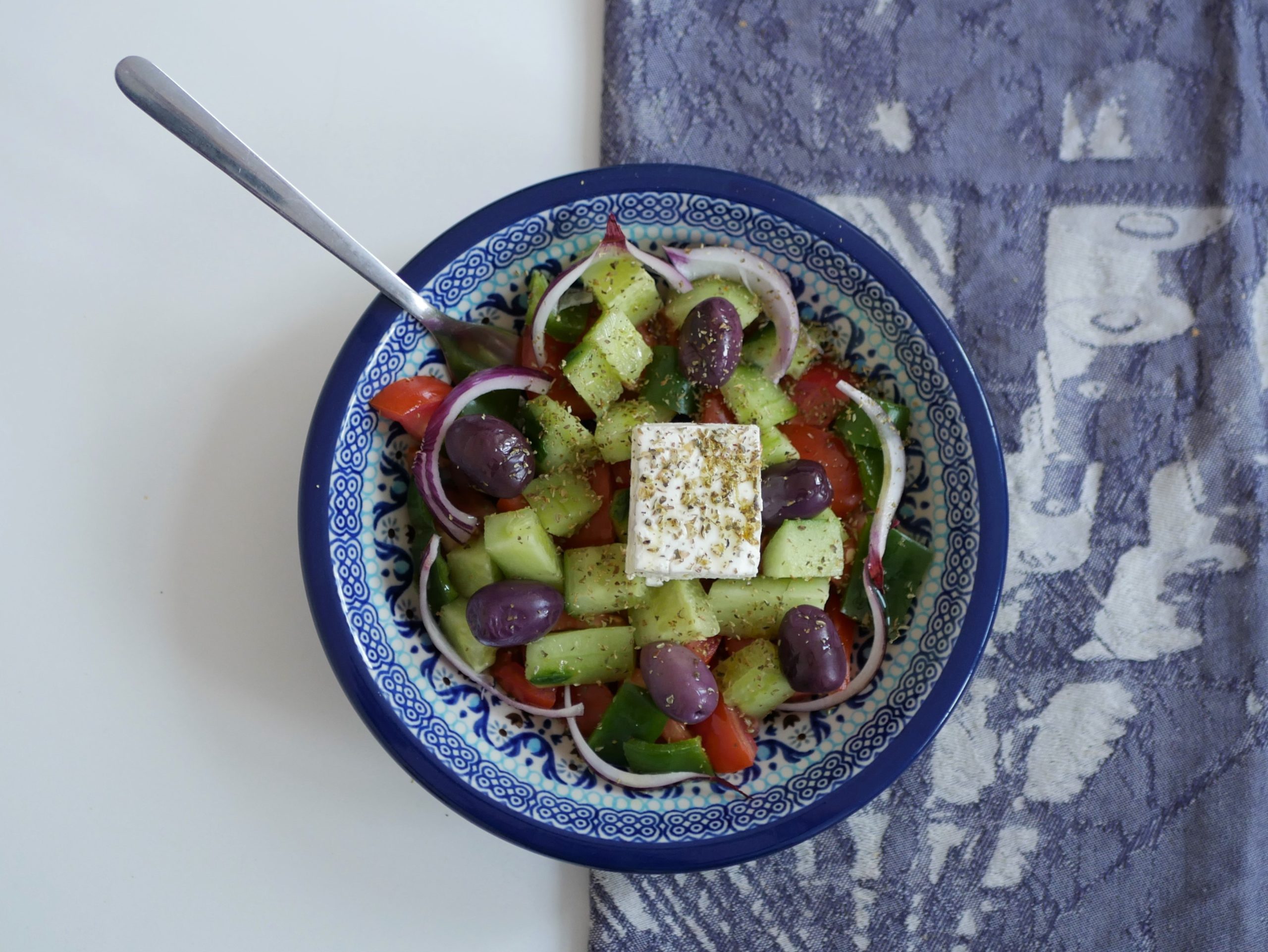 Salade grecque (horiatiki salata)