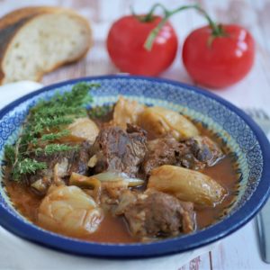 RECETTE STIFADO CUISINE A LA GRECQUE