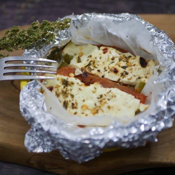 FETA PSITI : Feta au four en papillote - CUISINE A LA GRECQUE