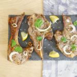 COTES DAGNEAU AU FOUR CUISINE A LA GRECQUE