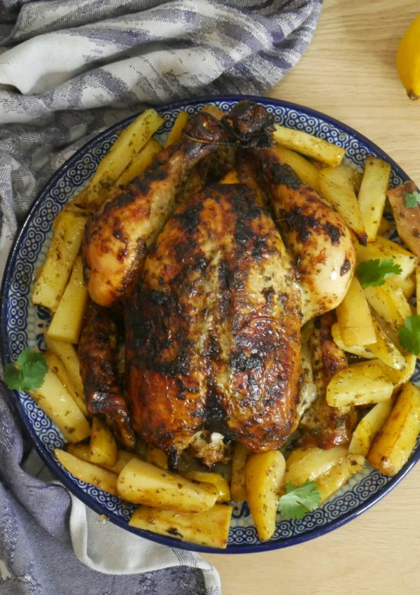 POULET AU CITRON AU FOUR