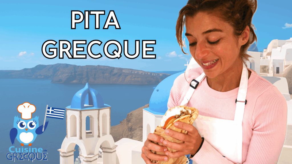 PITA GRECQUE  ou pita gyros YouTube Thumbnail