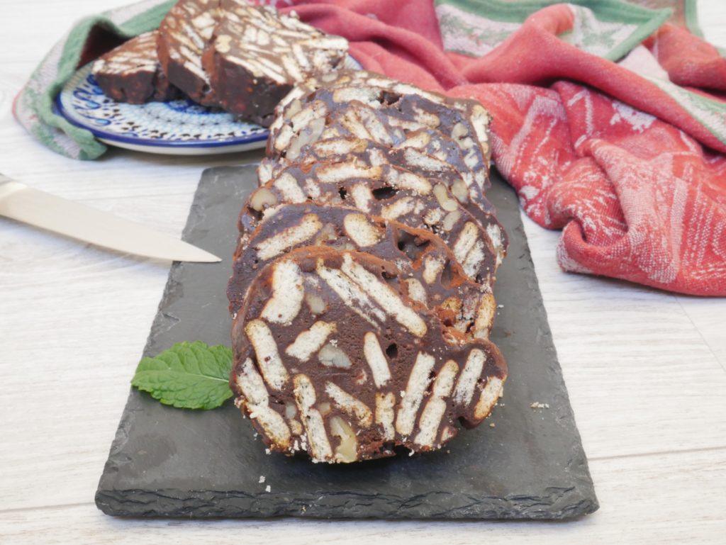 CUISINE A LA GRECQUE KORMOS MOSAIKO (1) Bûche au chocolat grecque facile