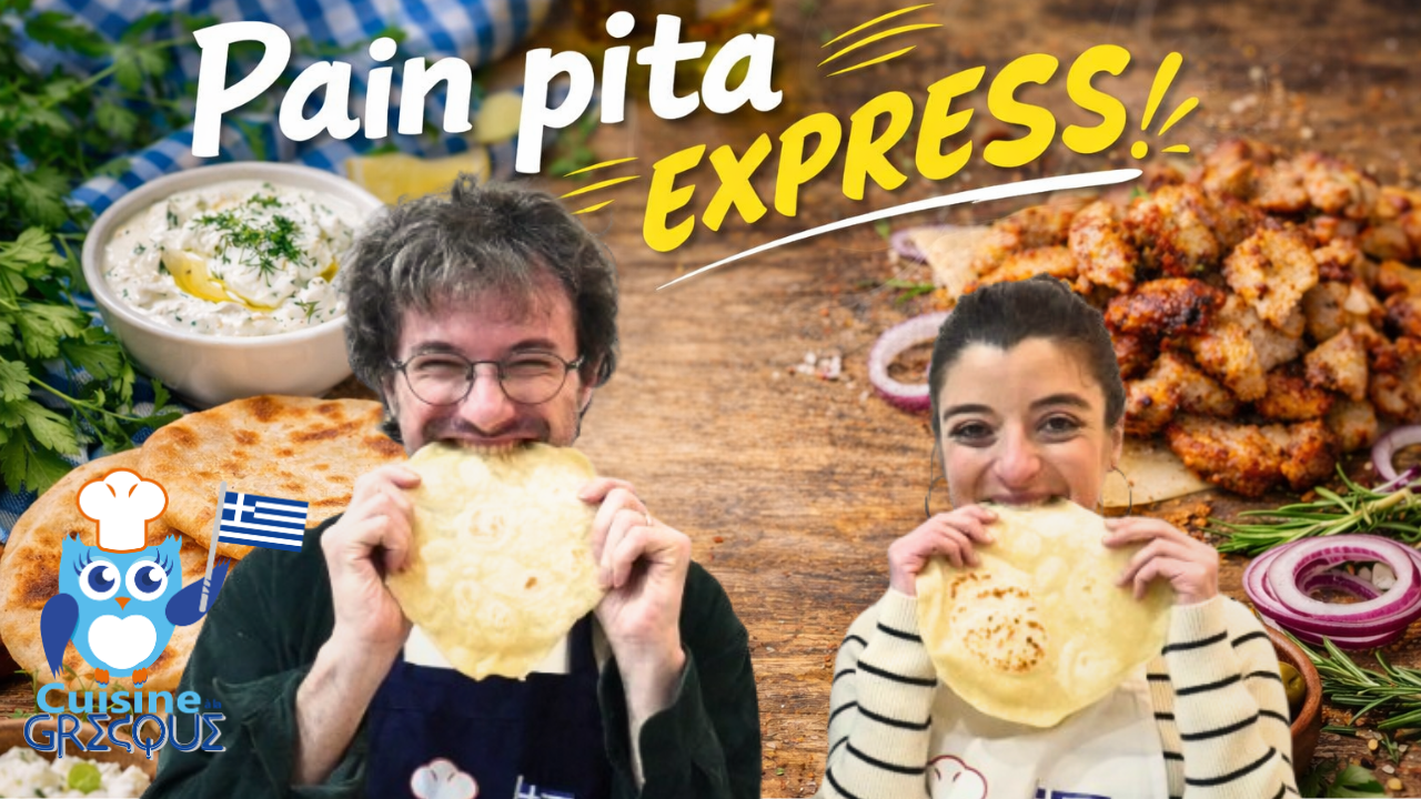 CUISINE A LA GRECQUE PAIN PITA EXPRESS YouTube Thumbnail (2)