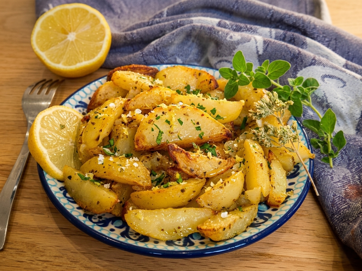 PATATES FOURNOU cuisine a la grecque4